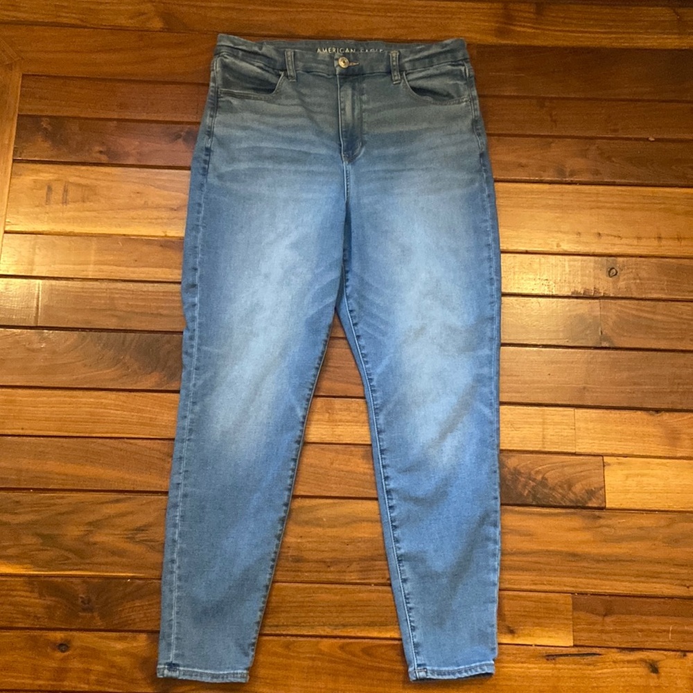 American Eagle Curvy Hi-Rise Jegging 14